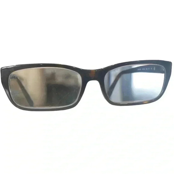 PRADA VPR05N 53*16 Women's Brown Frame Eyeglasses 2AU 135 - Picture 3 of 9